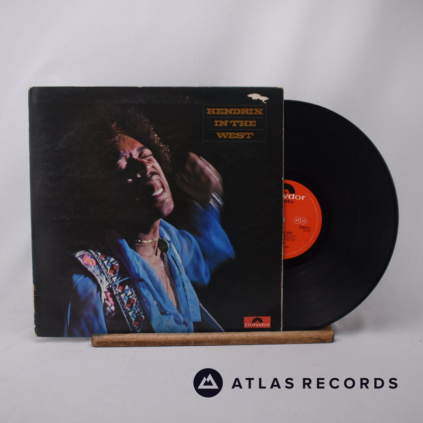 Jimi Hendrix Hendrix In The West LP Vinyl Record - Front Cover & Record