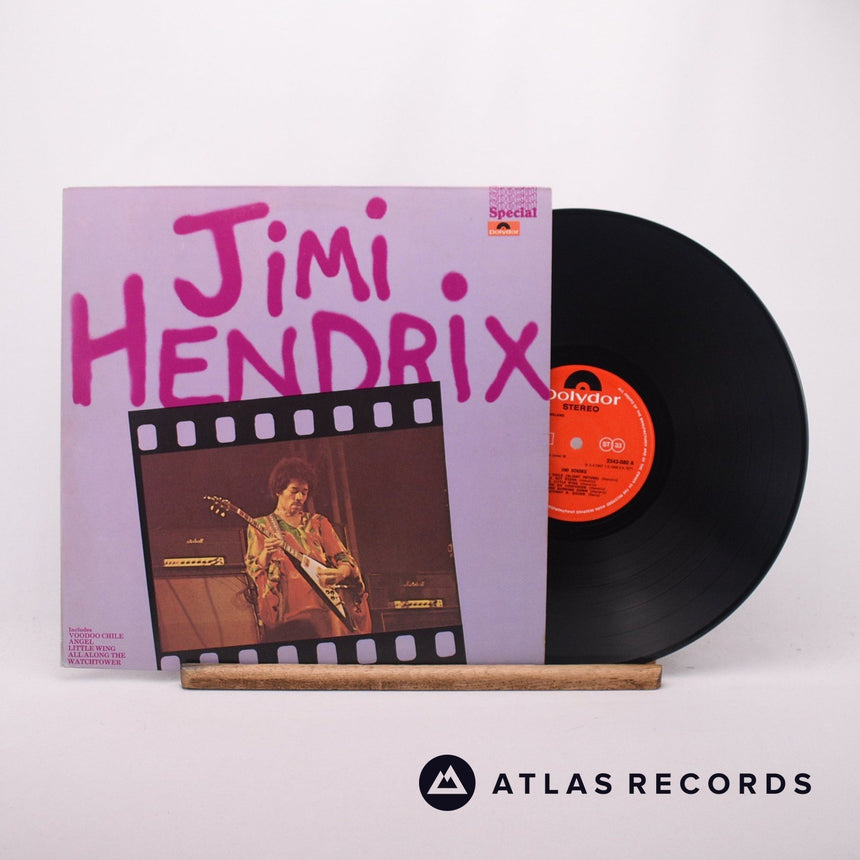 Jimi Hendrix Jimi Hendrix LP Vinyl Record - Front Cover & Record