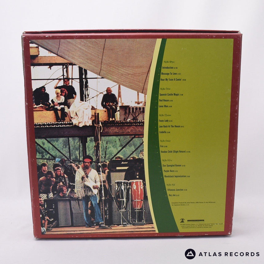 Jimi Hendrix - Live At Woodstock - 3 x LP + 7" Box Set Vinyl Record