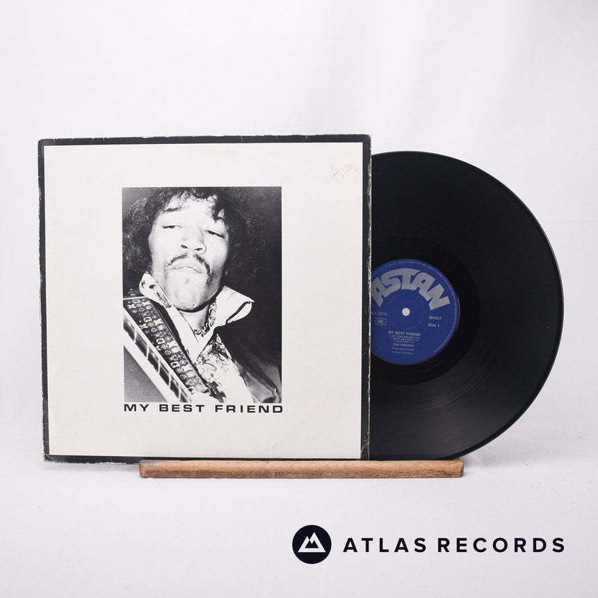 Jimi Hendrix My Best Friend LP Vinyl Record - Front Cover & Record