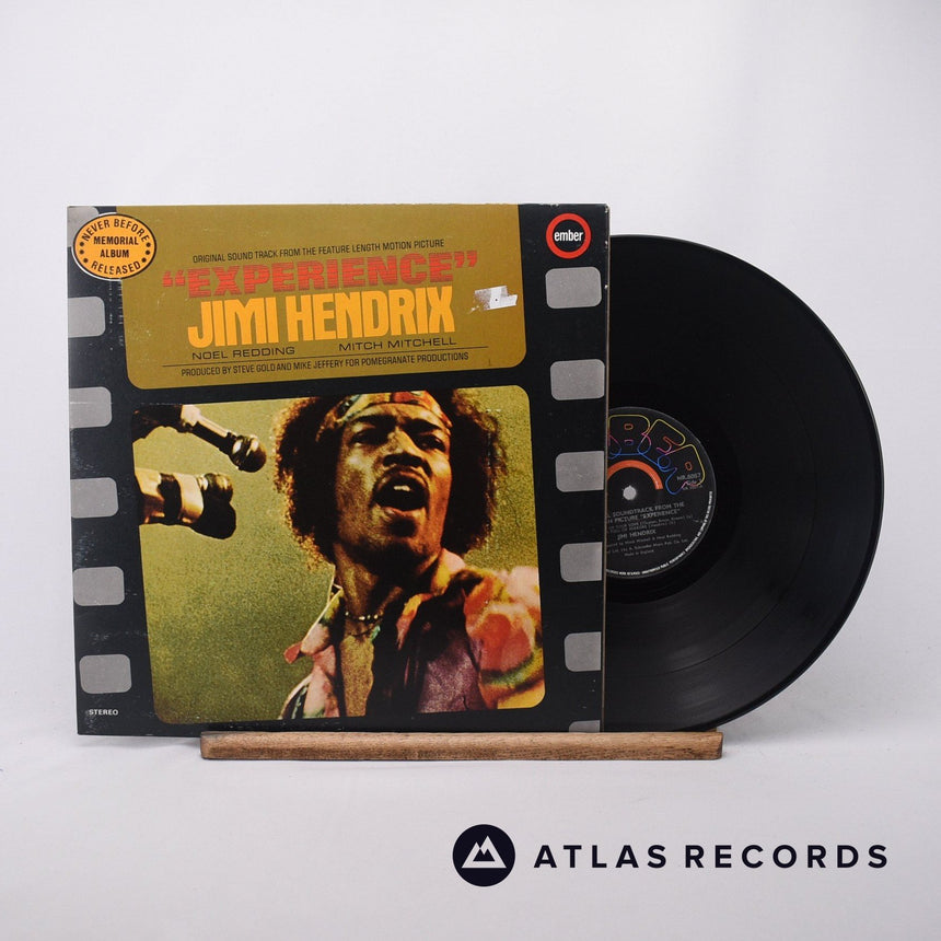 Jimi Hendrix Original Sound Track 'Experience' LP Vinyl Record - Front Cover & Record