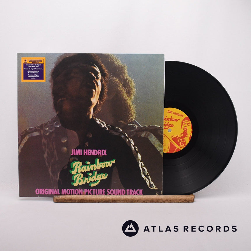 Jimi Hendrix Rainbow Bridge LP Vinyl Record - Front Cover & Record