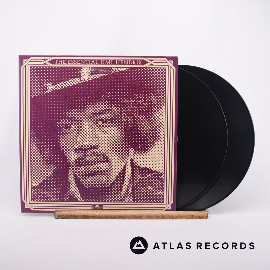 Jimi Hendrix The Essential Jimi Hendrix 2 x LP Vinyl Record - Front Cover & Record
