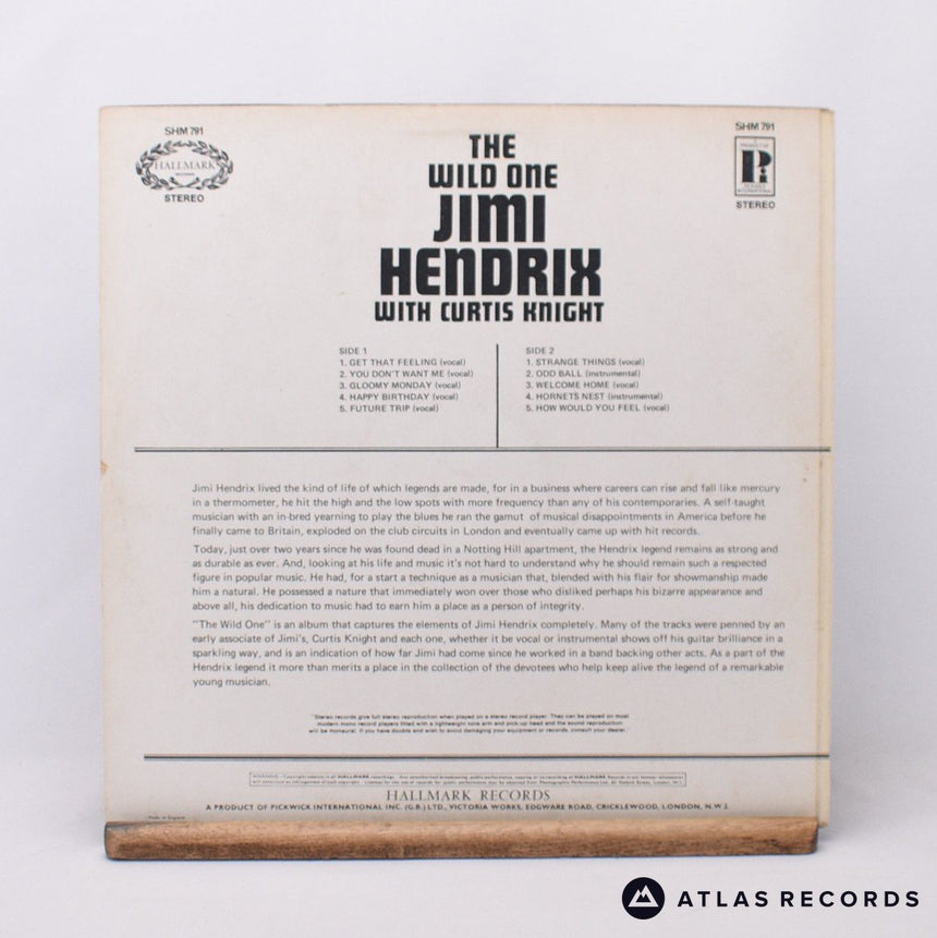 Jimi Hendrix - The Wild One... - LP Vinyl Record - VG+/EX