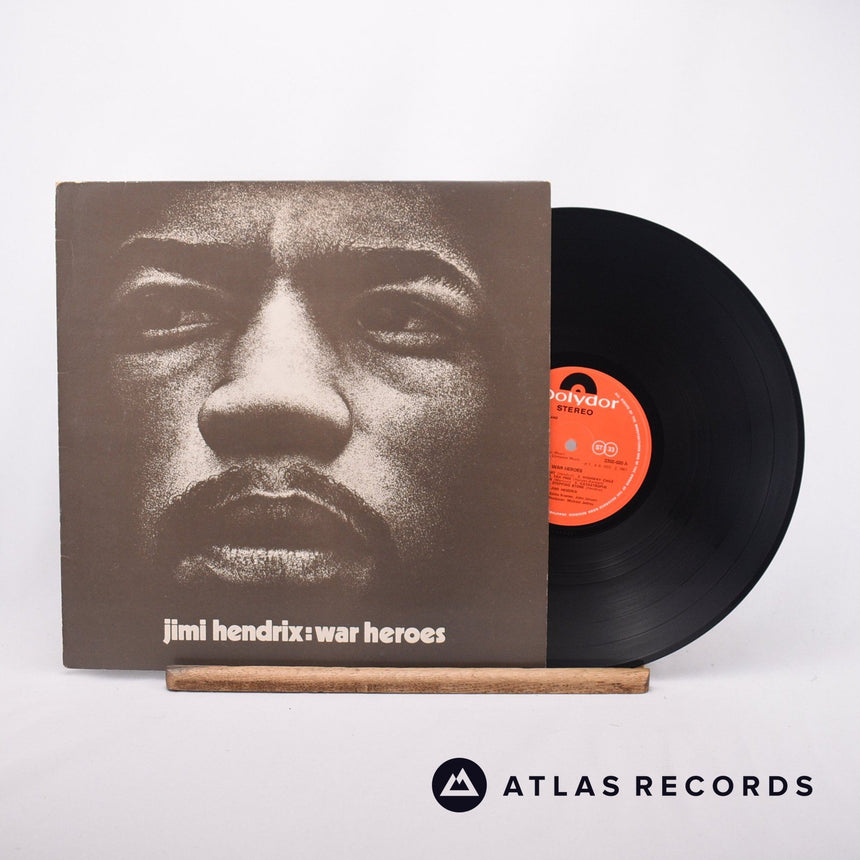 Jimi Hendrix War Heroes LP Vinyl Record - Front Cover & Record