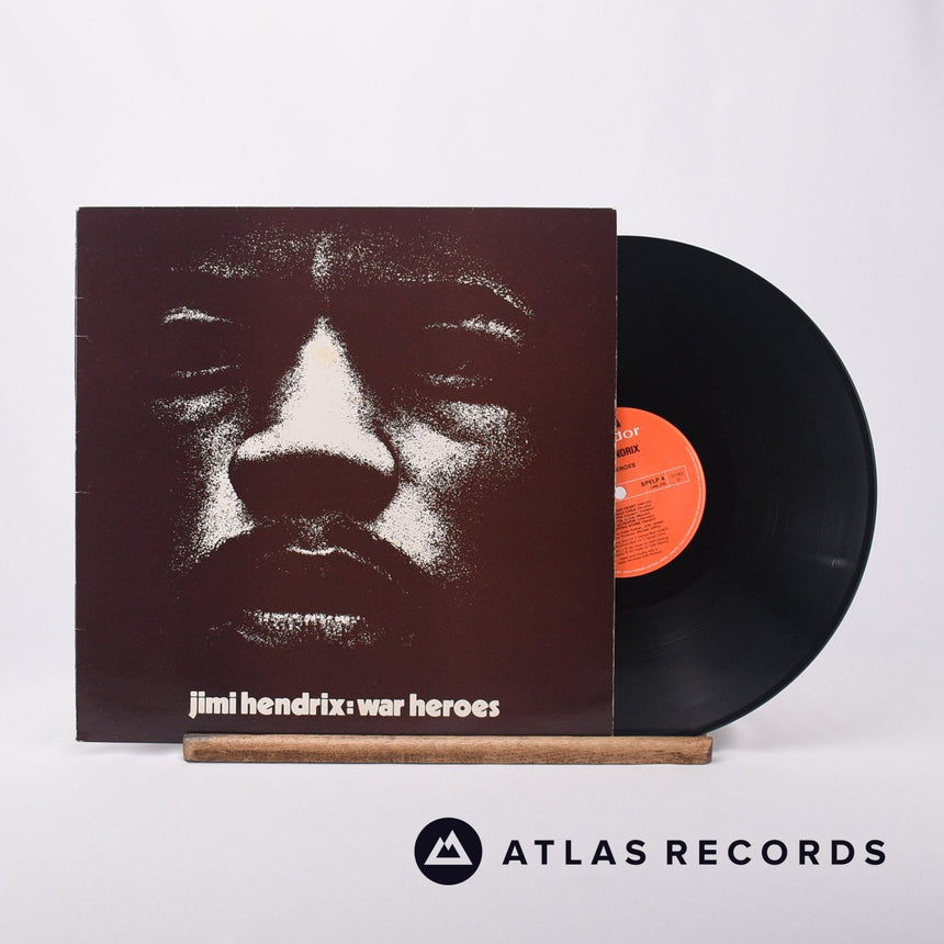 Jimi Hendrix War Heroes LP Vinyl Record - Front Cover & Record