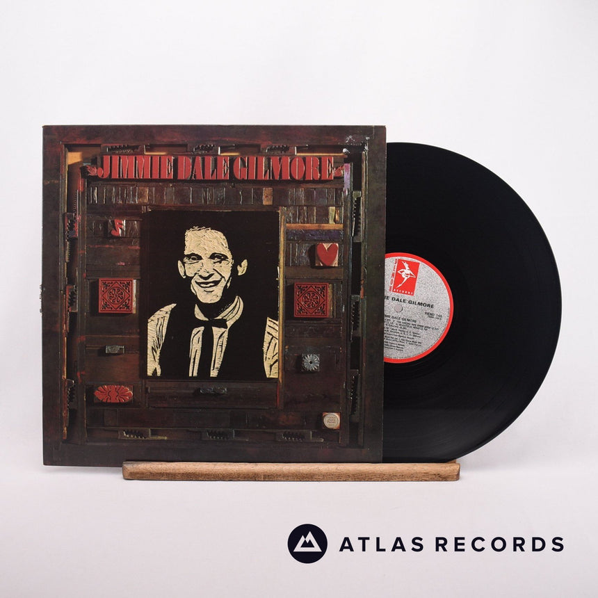 Jimmie Dale Gilmore Jimmie Dale Gilmore LP Vinyl Record - Front Cover & Record