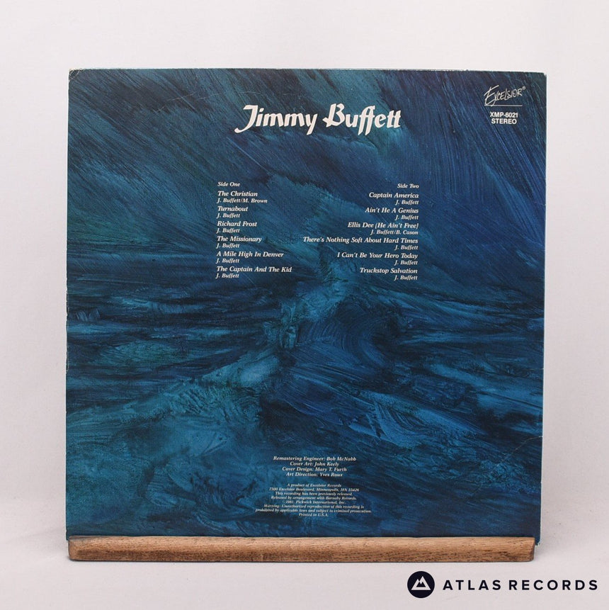 Jimmy Buffett - Jimmy Buffett - Reissue Remastered LP Vinyl Record - EX/EX