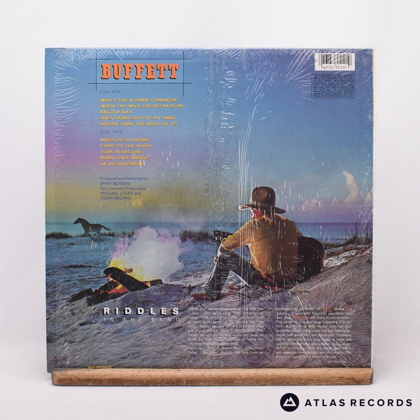 Jimmy Buffett - Riddles In The Sand - LP Vinyl Record - EX/VG+