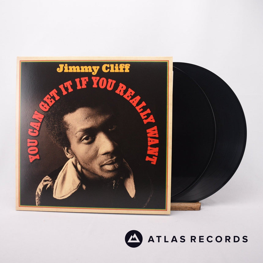 Jimmy Cliff You Can Get it if You Really Want 2 x LP Vinyl Record - Front Cover & Record