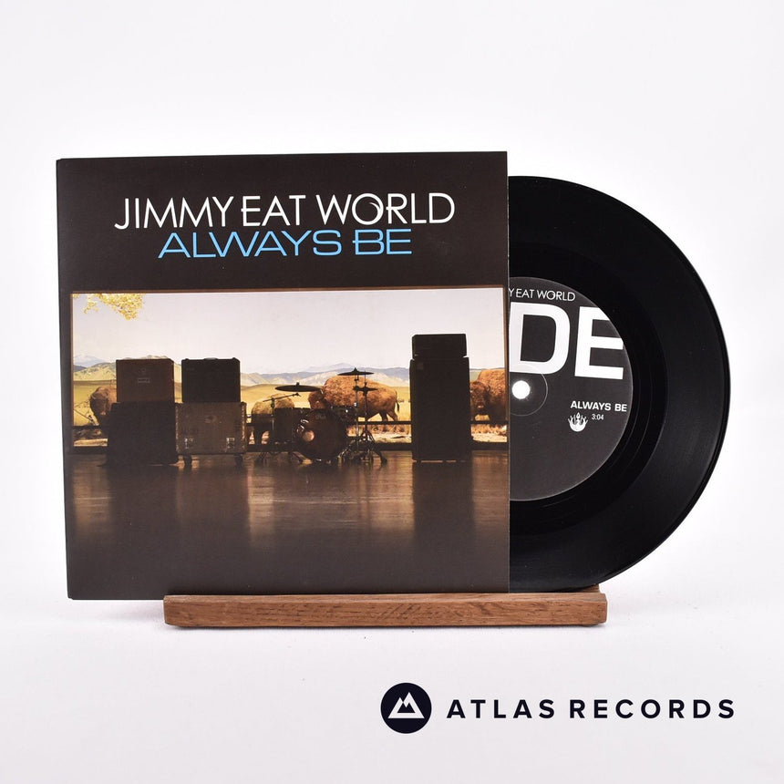 Jimmy Eat World Always Be 7" Vinyl Record - Front Cover & Record
