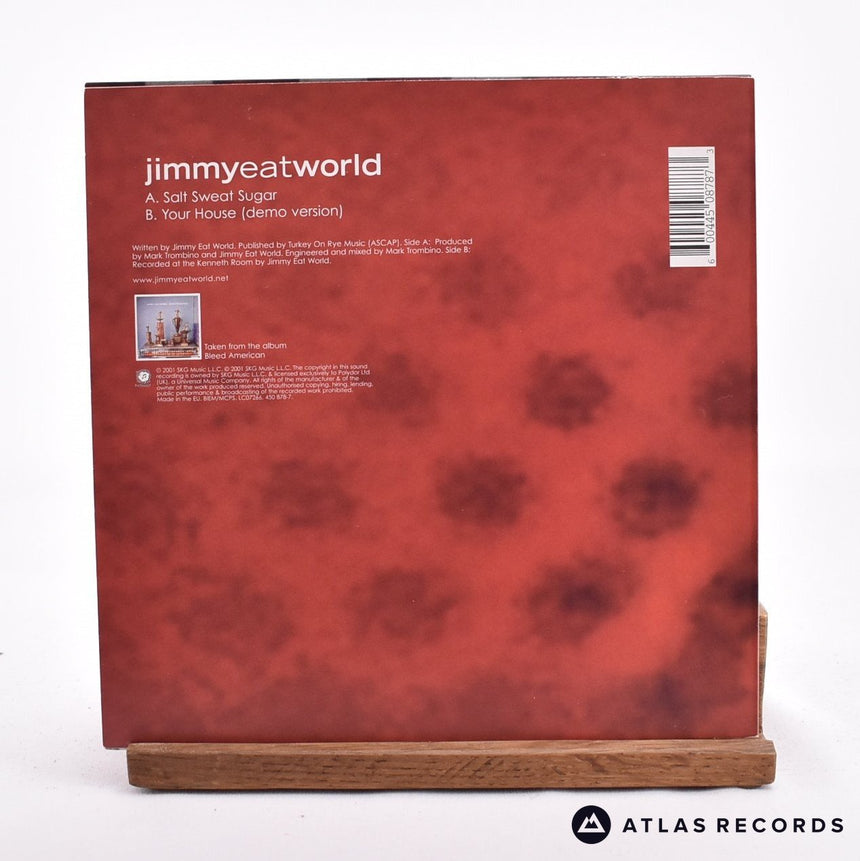 Jimmy Eat World - Salt Sweat Sugar - White Marbled 7" Vinyl Record - NM/NM