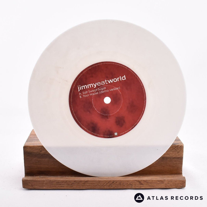 Jimmy Eat World - Salt Sweat Sugar - White Marbled 7" Vinyl Record - NM/NM