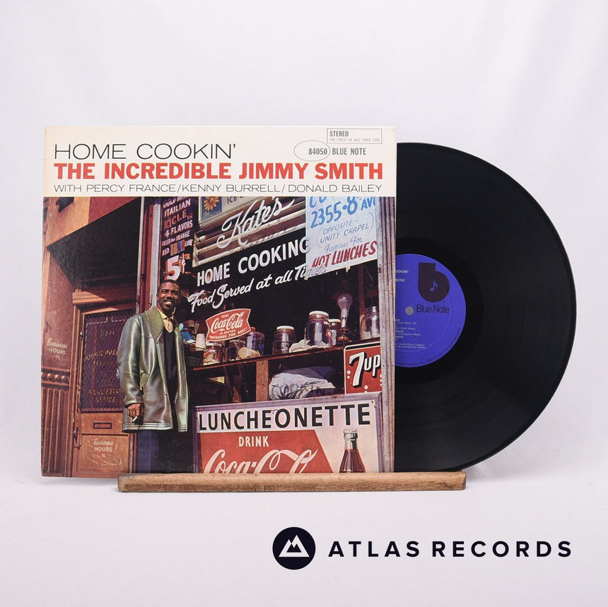 Jimmy Smith Home Cookin' LP Vinyl Record - Front Cover & Record