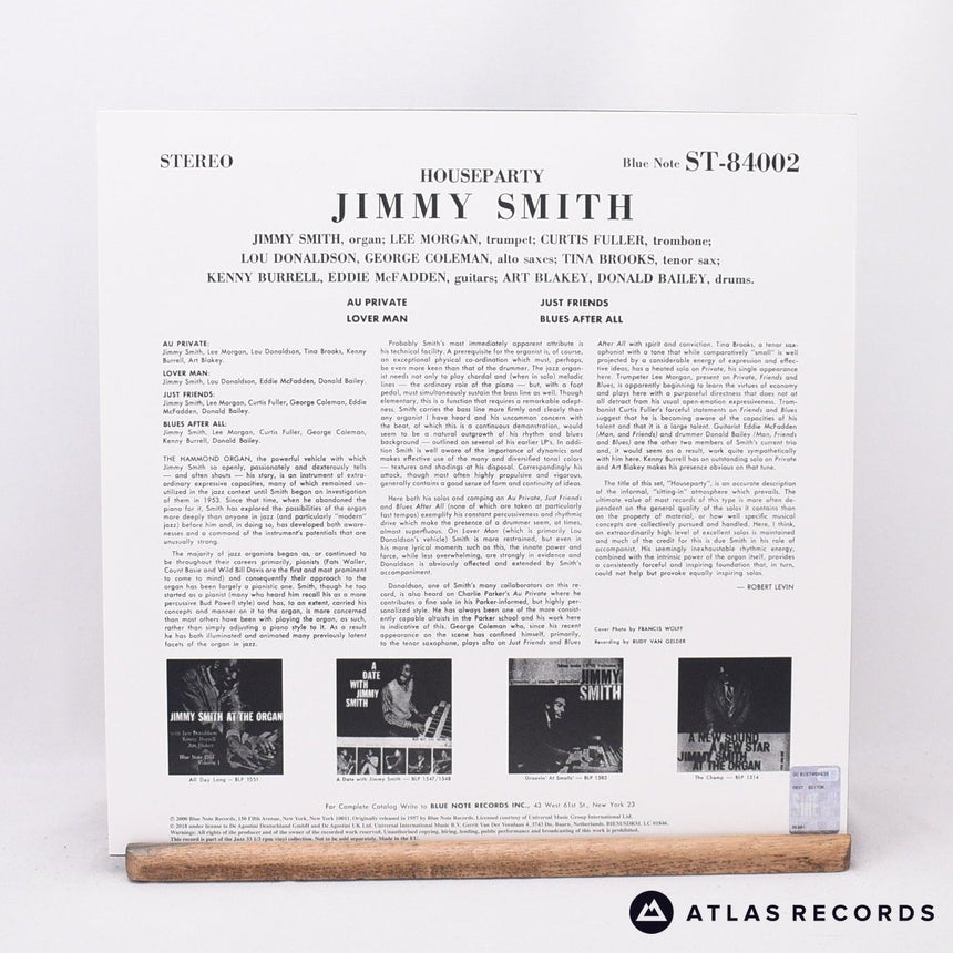 Jimmy Smith - House Party - 180G Booklet Reissue LP Vinyl Record - NM/NM