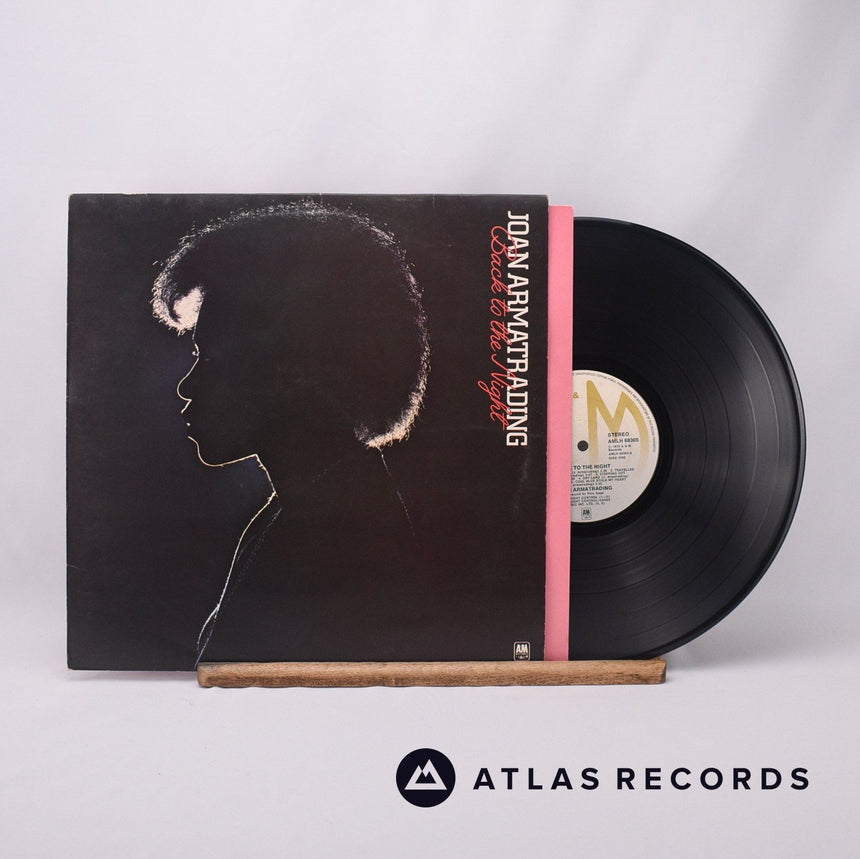 Joan Armatrading Back To The Night LP Vinyl Record - Front Cover & Record