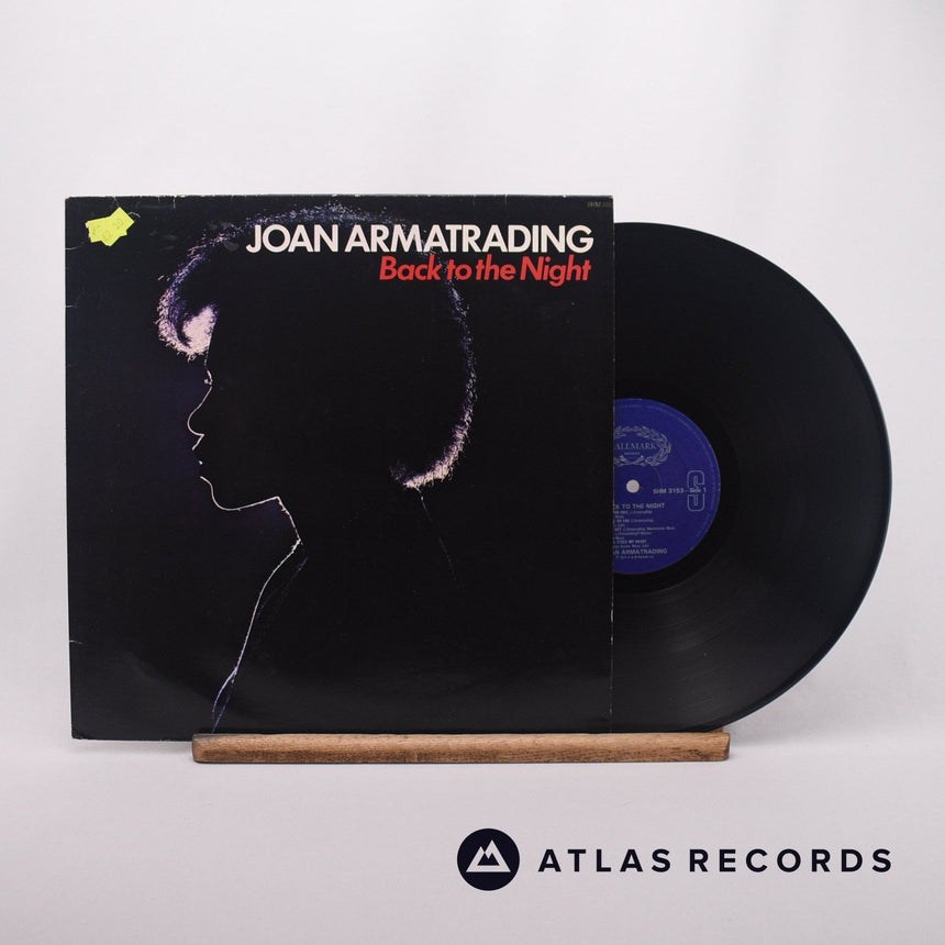 Joan Armatrading Back To The Night LP Vinyl Record - Front Cover & Record