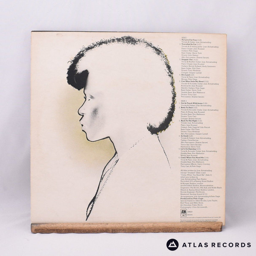 Joan Armatrading - Back To The Night - LP Vinyl Record - VG+/VG+