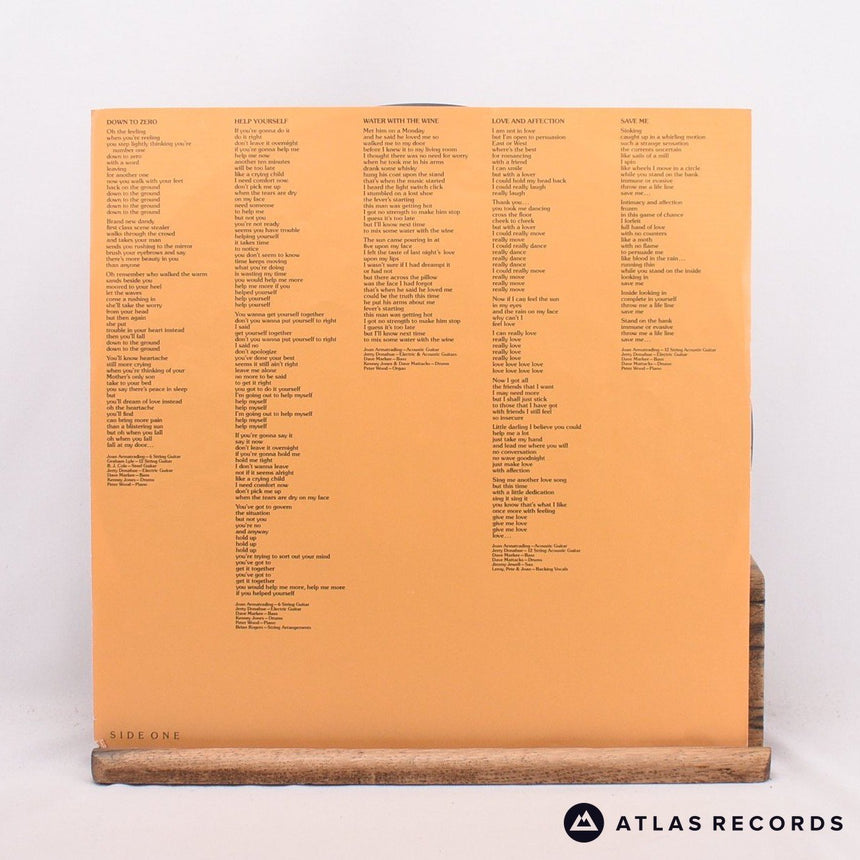 Joan Armatrading - Joan Armatrading - Lyric Sheet LP Vinyl Record - VG+/VG+