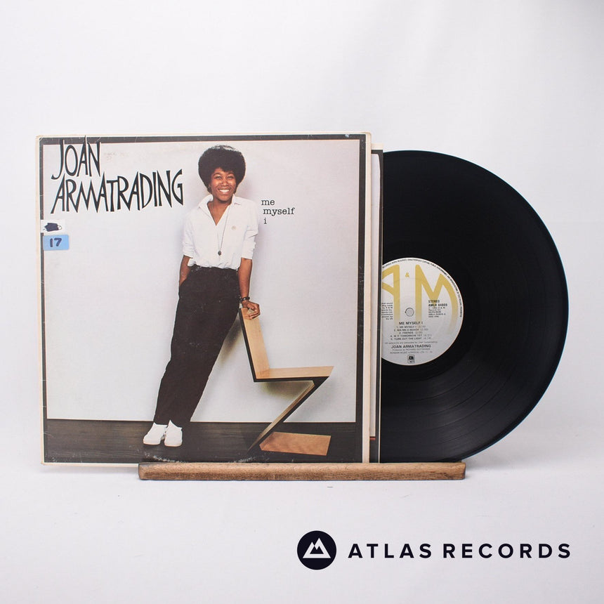 Joan Armatrading Me Myself I LP Vinyl Record - Front Cover & Record