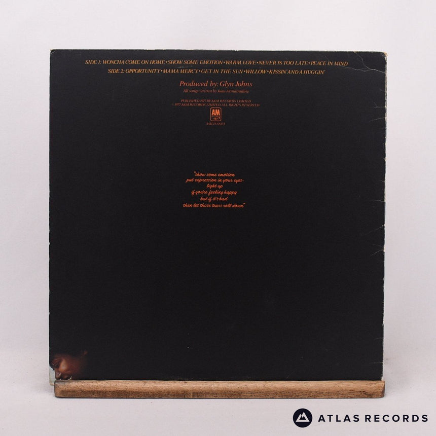 Joan Armatrading - Show Some Emotion - LP Vinyl Record - VG+/EX