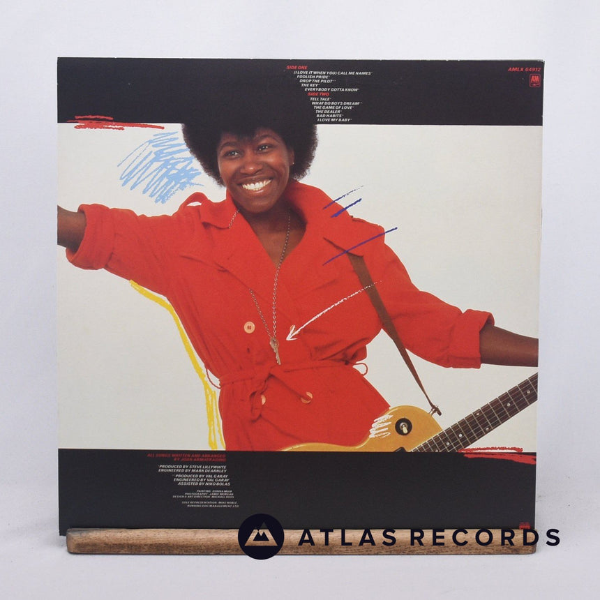 Joan Armatrading - The Key - Embossed Sleeve LP Vinyl Record - EX/EX