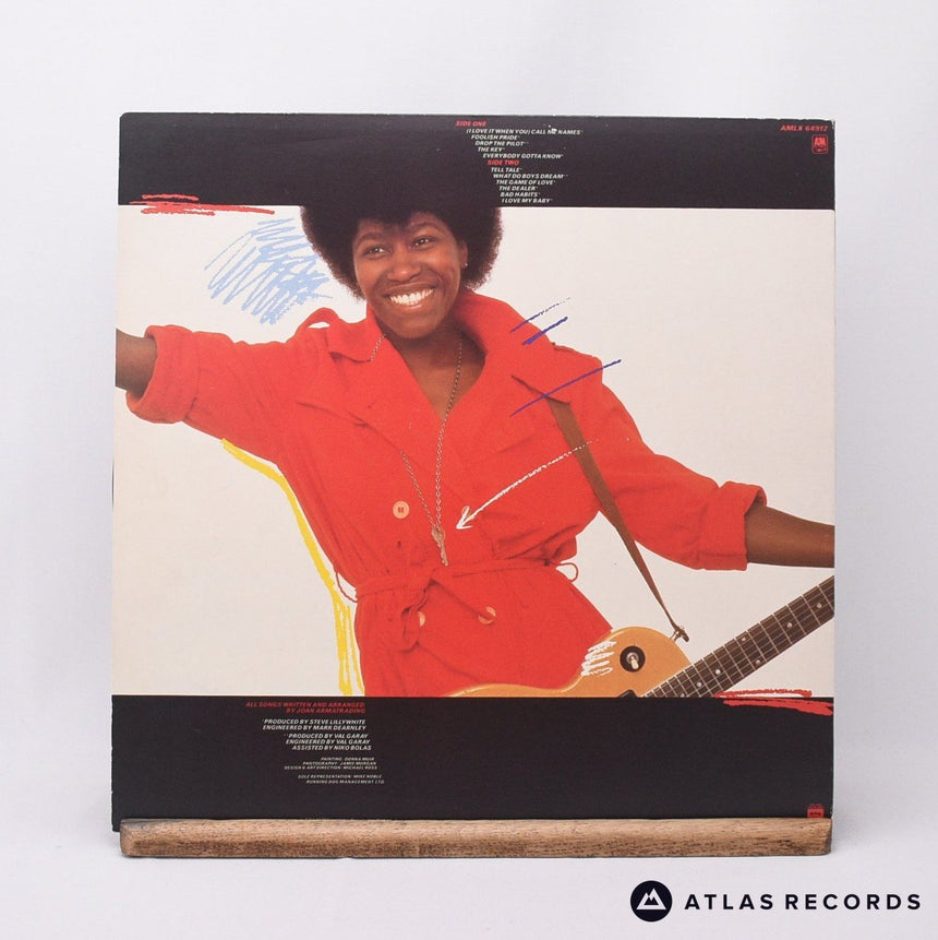 Joan Armatrading - The Key - Embossed Sleeve LP Vinyl Record - EX/EX