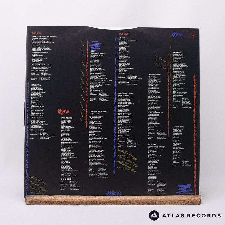 Joan Armatrading - The Key - Embossed Sleeve LP Vinyl Record - EX/EX