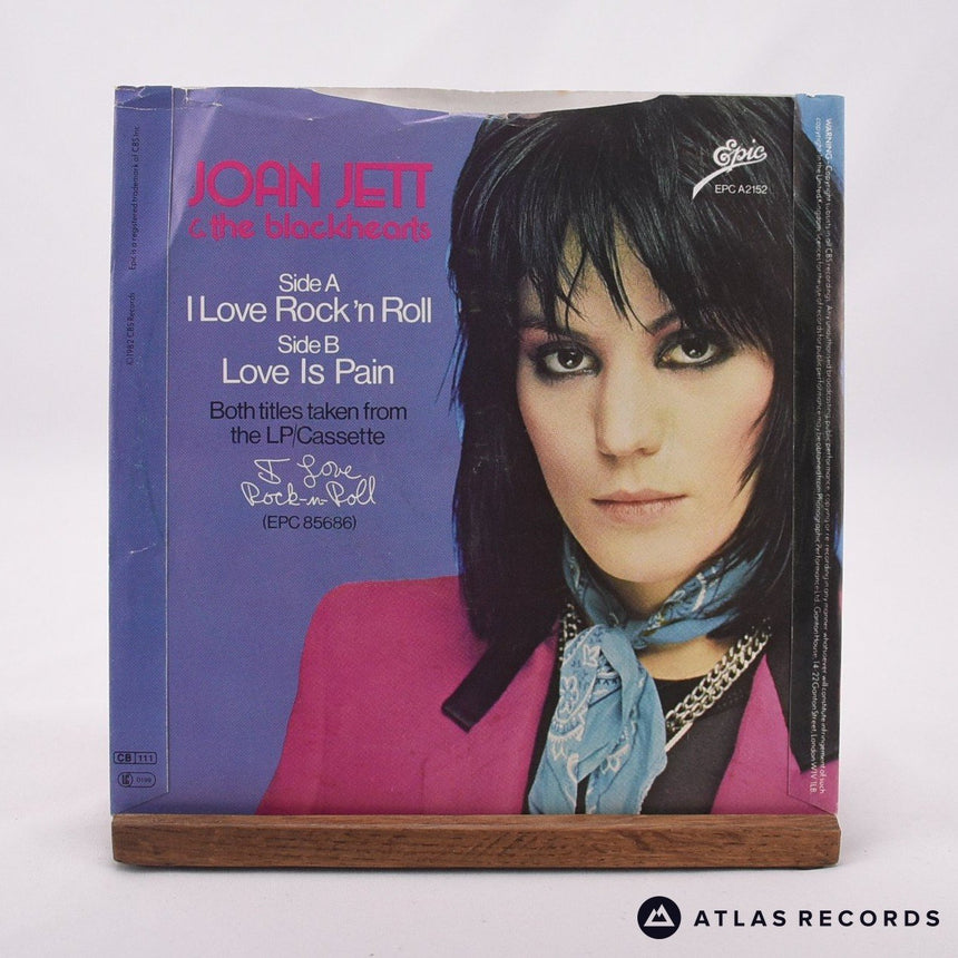Joan Jett & The Blackhearts - I Love Rock-N-Roll - 7" Vinyl Record - EX/EX