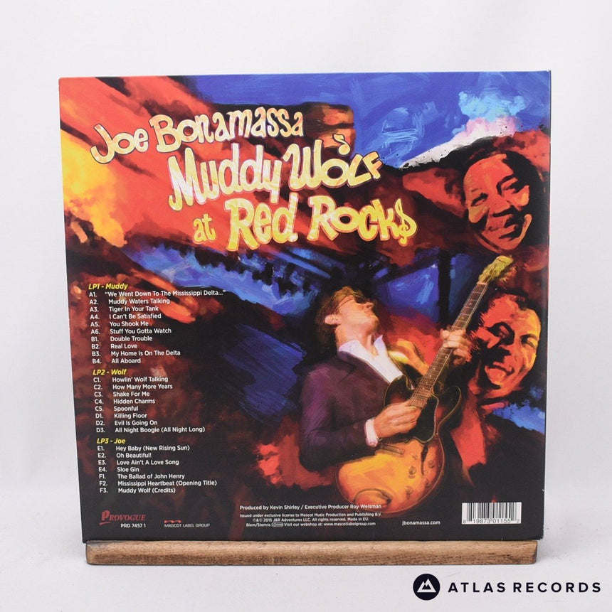 Joe Bonamassa - Muddy Wolf At Red Rocks - 3 x LP Vinyl Record - EX/EX