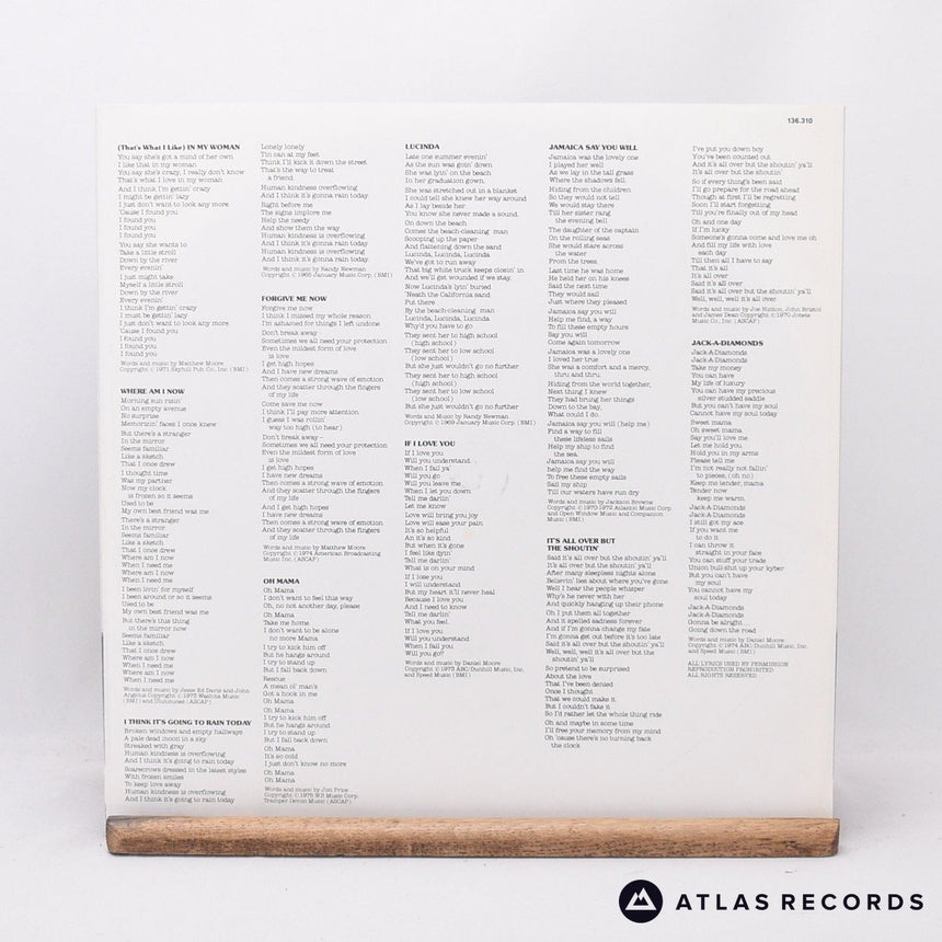 Joe Cocker - Jamaica Say You Will - Reissue Germany LP Vinyl Record - EX/EX