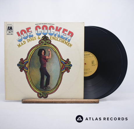 Joe Cocker Mad Dogs & Englishmen Double LP Vinyl Record - Front Cover & Record