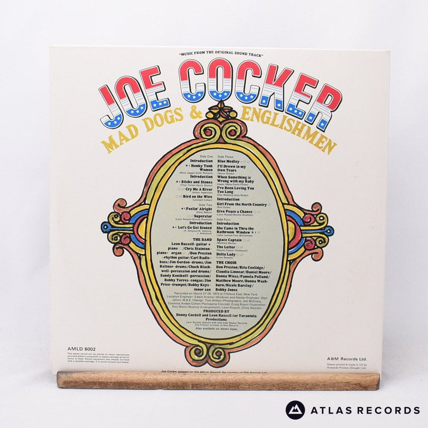 Joe Cocker - Mad Dogs & Englishmen - A2 B4 C3 D3 2 x LP Vinyl Record - EX/EX