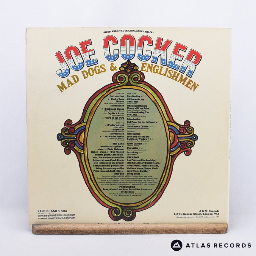 Joe Cocker - Mad Dogs & Englishmen - Repress A1 B1 2 x LP Vinyl Record - VG+/EX