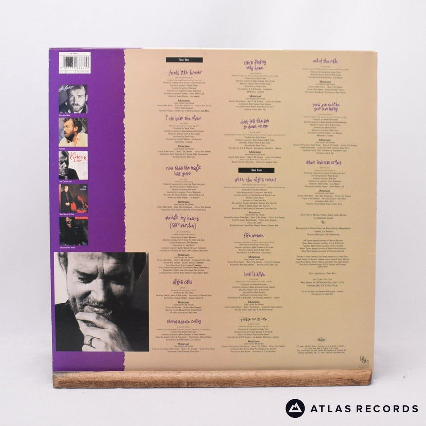 Joe Cocker - Night Calls - A-1 B-1 LP Vinyl Record - EX/EX