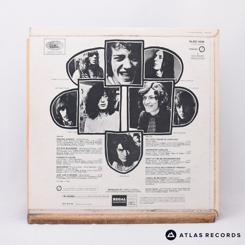 Joe Cocker - With A Little Help From My Friends - LP Vinyl Record - EX/VG+