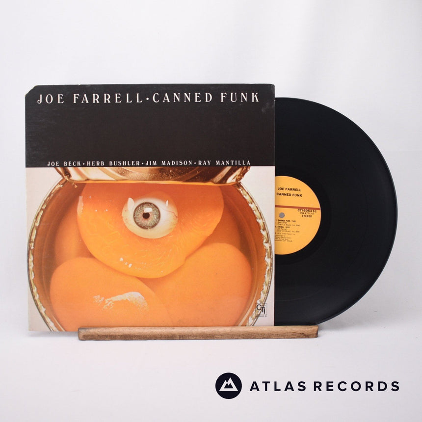 Joe Farrell Canned Funk LP Vinyl Record - Front Cover & Record