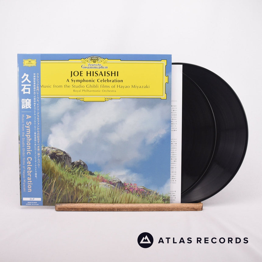 Joe Hisaishi A Symphonic Celebration 2 x LP Vinyl Record - Front Cover & Record