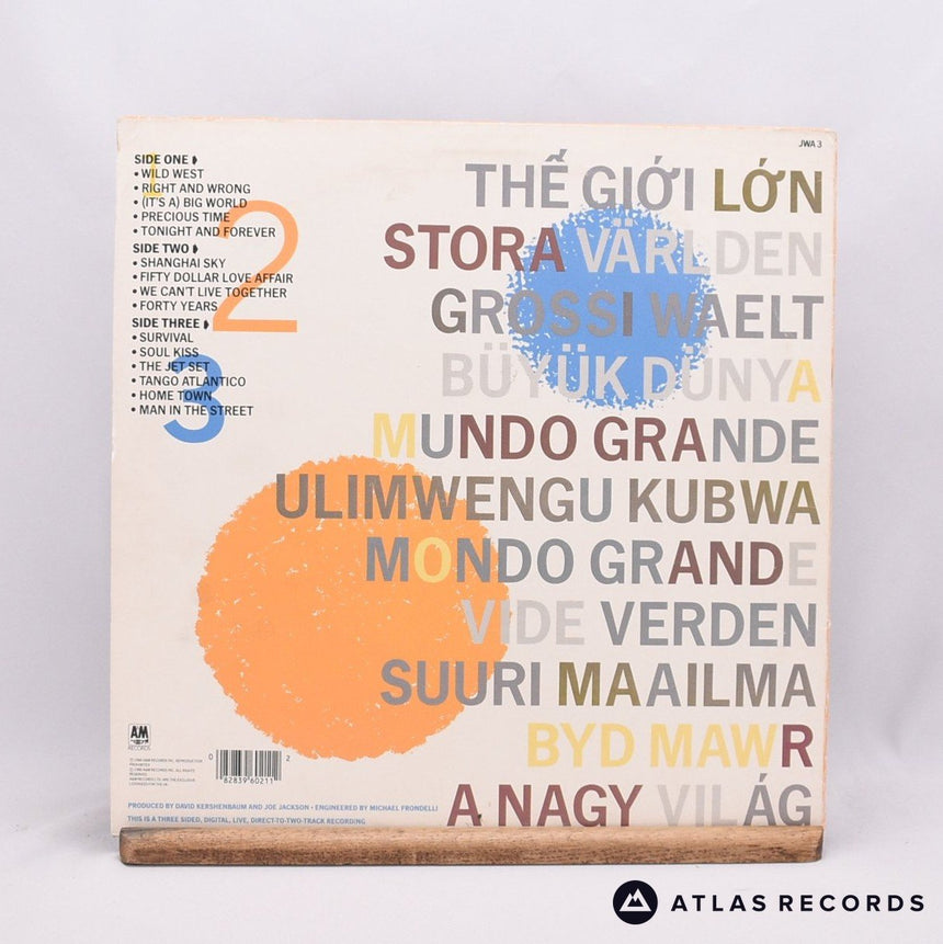 Joe Jackson - Es Un Mundo Grande (= Big World) - 2 x LP Vinyl Record - VG+/EX