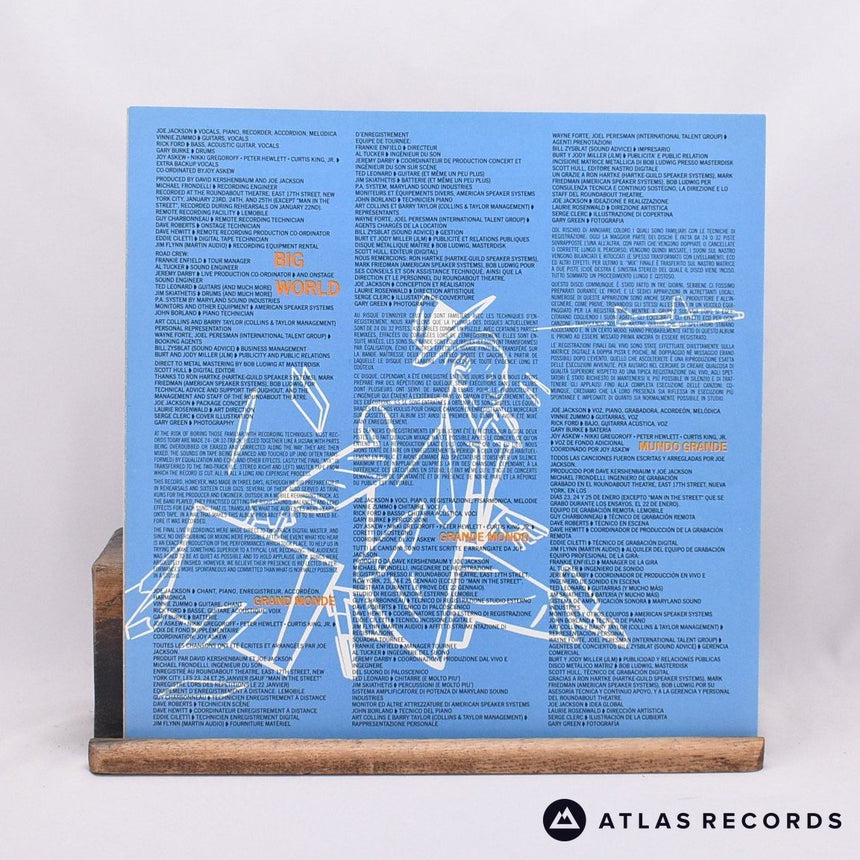 Joe Jackson - Es Un Mundo Grande (= Big World) - 2 x LP Vinyl Record - VG+/EX