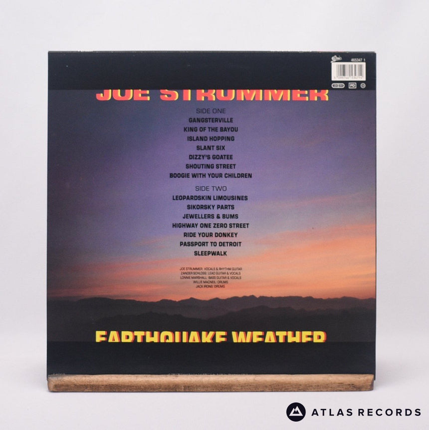 Joe Strummer - Earthquake Weather - LP Vinyl Record - EX/EX