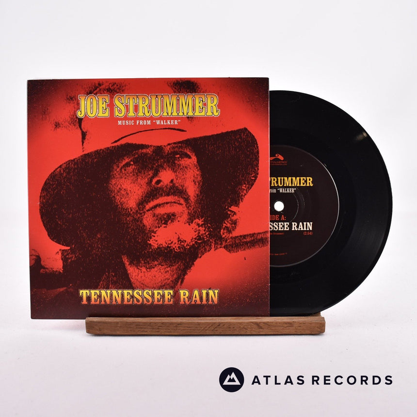 Joe Strummer Tennessee Rain 7" Vinyl Record - Front Cover & Record