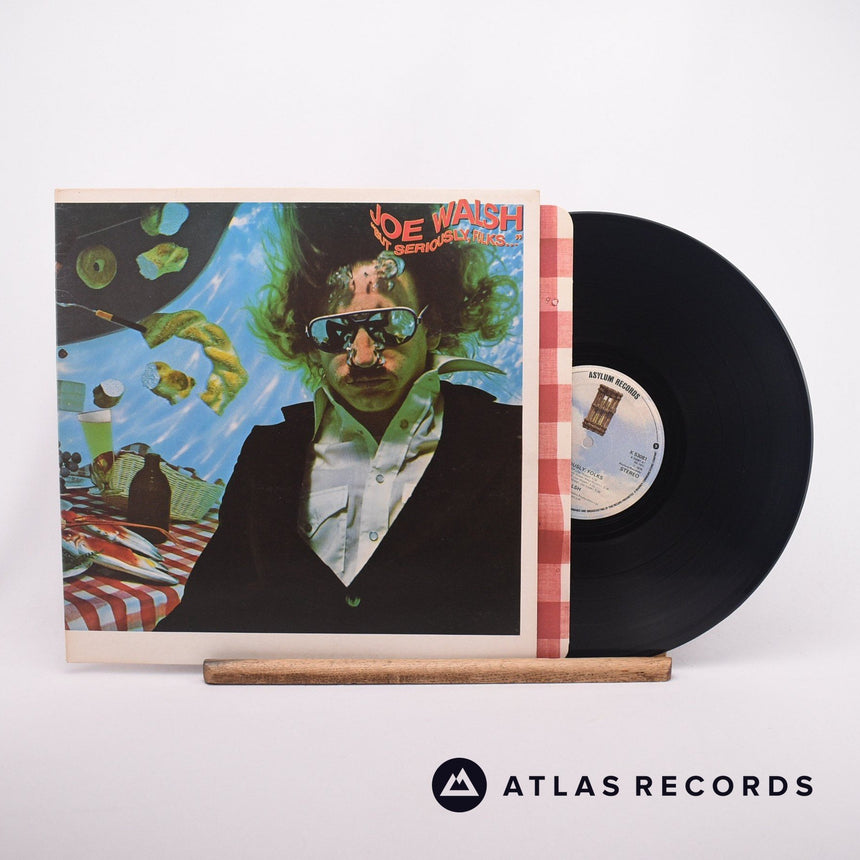 Joe Walsh "But Seriously, Folks..." LP Vinyl Record - Front Cover & Record