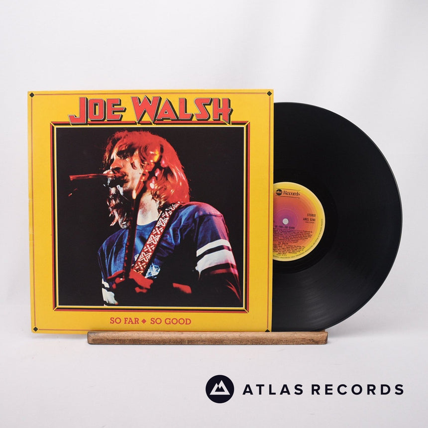 Joe Walsh So Far So Good LP Vinyl Record - Front Cover & Record