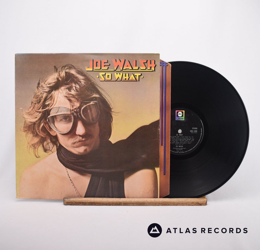 Joe Walsh So What LP Vinyl Record - Front Cover & Record