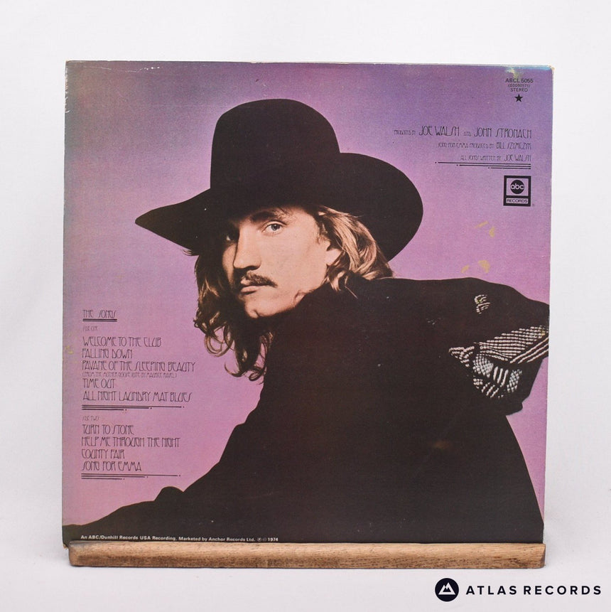 Joe Walsh - So What - Second Press LP Vinyl Record - EX/EX
