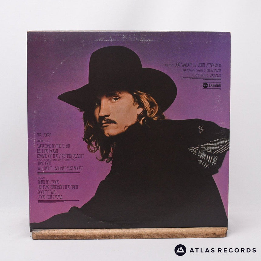 Joe Walsh - So What - Embossed Sleeve Us LP Vinyl Record - VG+/EX