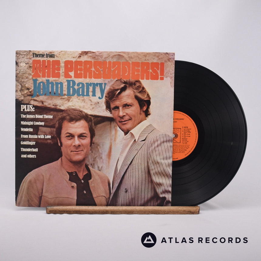 John Barry Theme From The Persuaders! LP Vinyl Record - Front Cover & Record