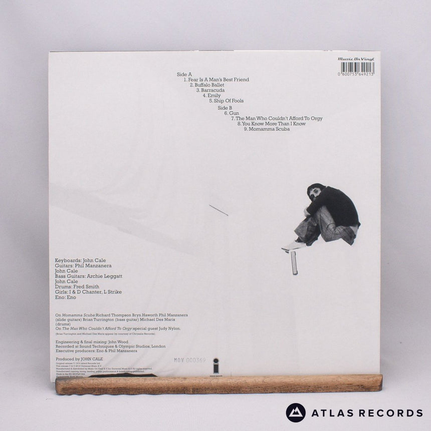 John Cale - Fear - 180G White Limited Edition 1A 1B LP Vinyl Record - NM/EX