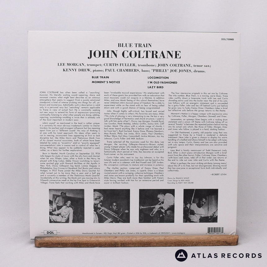 John Coltrane - Blue Train - 180G Blue LP Vinyl Record - EX/EX